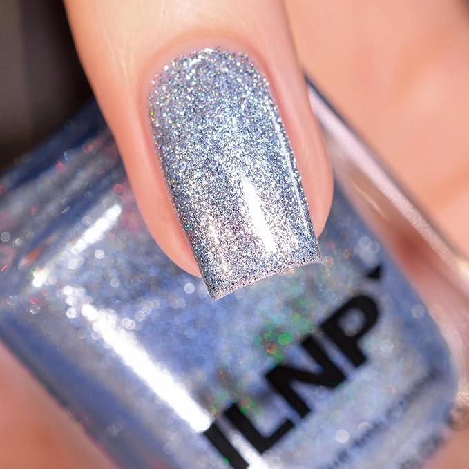 ILNP Snowkissed - Pale Icy Blue Ultra Metallic Nail Polish