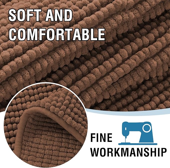 H.VERSAILTEX Plush Chenille Couch Cover for Dogs Pets Blanket for Bed Anti-Slip Soft and Durable Furniture Protector for Small Medium Large Cats Washable (52" x 82", Caramel)