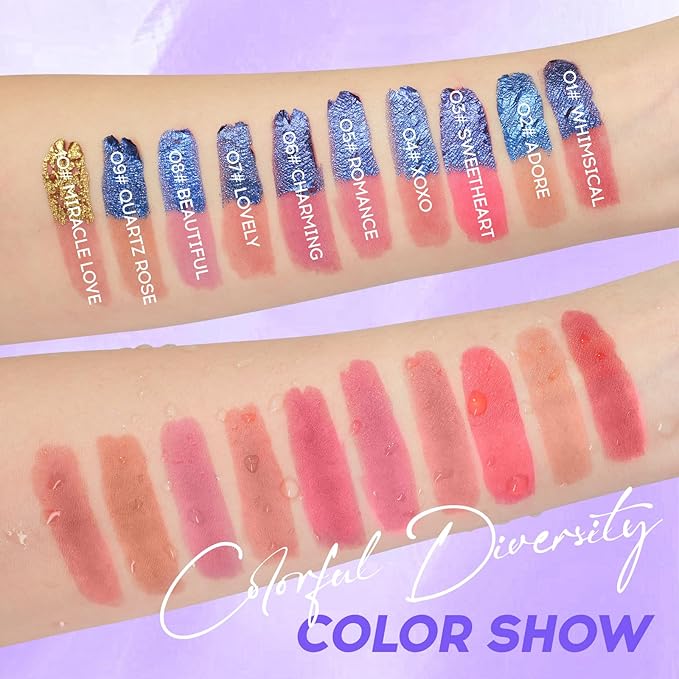 2PCS Lip Stain Peel Off， High Pigment Matte Lip Color,All-Day Vibrant Kiss-Proof Lip Stain, Long Lasting Waterproof Lip Tint for Women