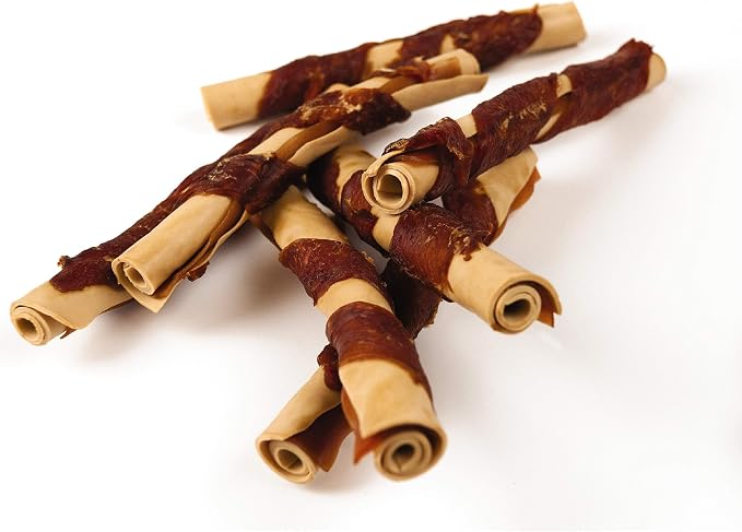 DreamBone Stick Wrapped With Chicken Rawhide-Free Dog Treat, 8 Ct (24 Pack) | Daily Chew, Digests Safely and Completely, Made With Real Protein, Chicken and Veggies, For Adult Dogs