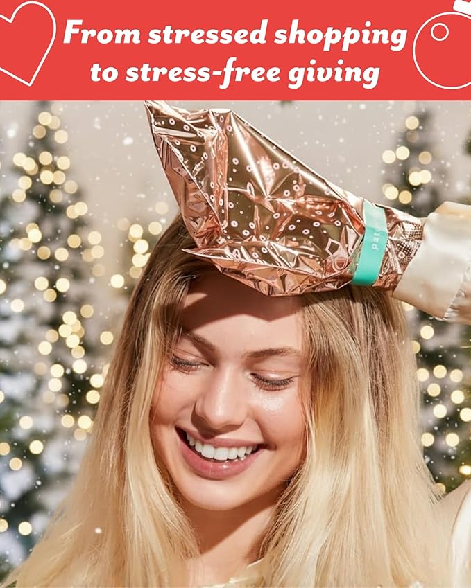 Patchology Rosé Fingers Renewing Hand Mask, Strawberry-Scented Moisturizing Gloves with Shea Butter for Dry and Cracked Hands, Christmas Gifts for Women & Stocking Stuffers for Teen Girls (1 Pair)