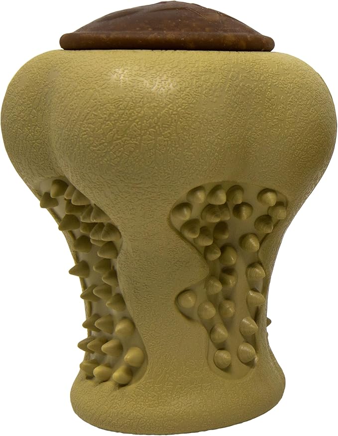Starmark RubberTuff Treat Bone Large Dog Toy