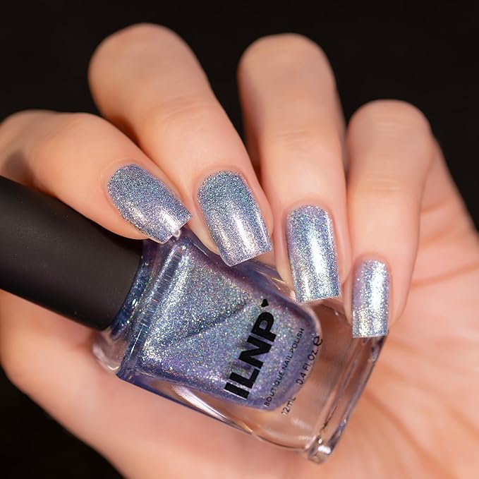 ILNP Snowkissed - Pale Icy Blue Ultra Metallic Nail Polish