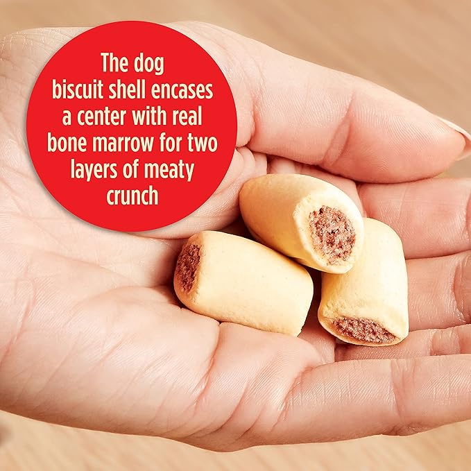 Milk-Bone MaroSnacks Dog Treats, 38 Ounce Refill Packs (Pack of 2) | Refill bags, Made with real bone marrow, Dog treats with 12% protein