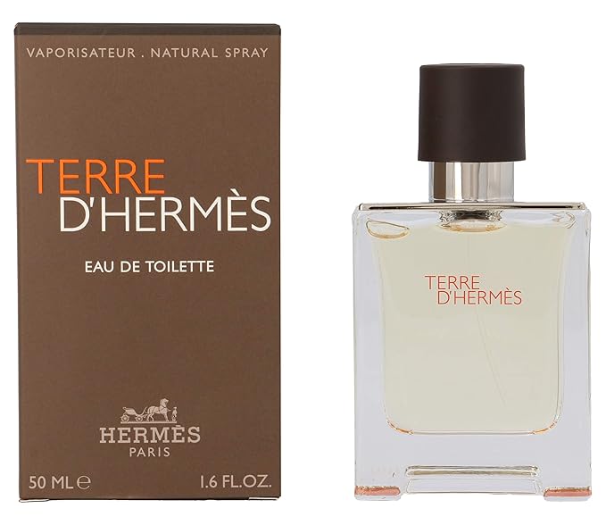 Terre D'Hermes by Hermes for Men 1.6 oz Eau de Toilette Spray
