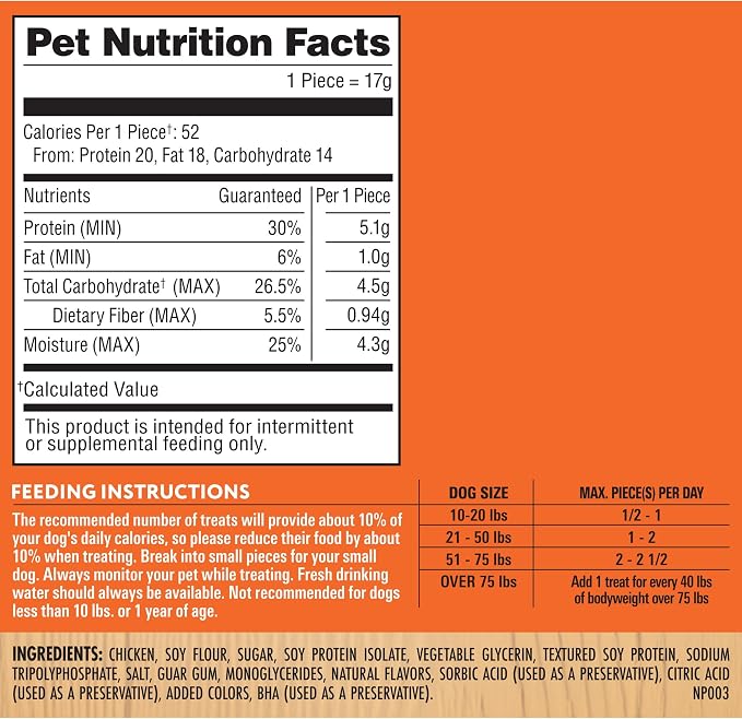 Milo’s Kitchen Chicken Jerky Recipe Dog Treats, 8.5 Oz. Bag