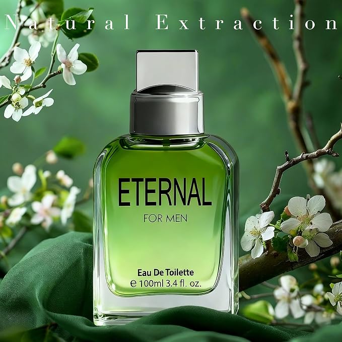 AFLUXE Verse Adonis & Eternal Combo Men Cologne 3.4 Fl. Oz Men's Perfume Refreshing Combination of Woody Floral & Fruity Scents Eau De Parfum for Men Lasts All Day Best Gift