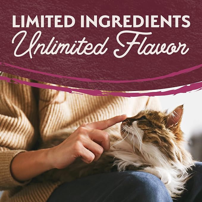 Natural Balance Limited Ingredient Cat Food, Green Pea & Venison, 8 lb | Grain-Free, Soy-Free, and Corn-Free Dry Cat Food, Balanced Nutrition for Adult Cats, Single Animal Protein