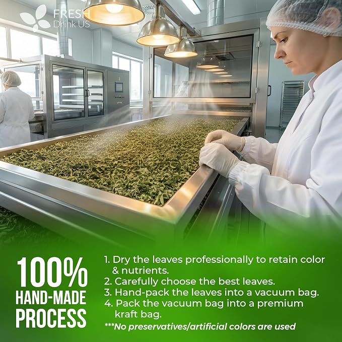 FreshDrinkUS, Premium Self Heal Leaves Loose Leaf Tea – 4oz (113g) Cut & Dried Herbal Leaves | Naturally Aromatic | Caffeine-Free Herbal Infusion | 100% Natural Loose Leaves. Preservative-Free. Vegan