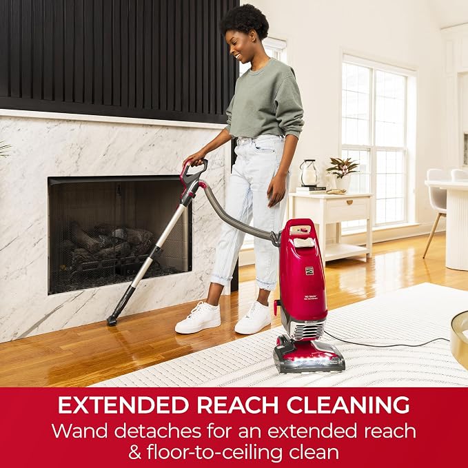 Kenmore Intuition Bagged Upright Vacuum Pet Friendly | Lift-Up Carpet Vacuum Cleaner, 2-Motor Power Suction with HEPA Filter, Pet Handi-Mate - BU4020