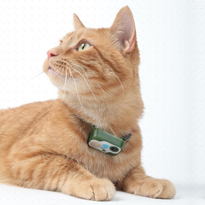 Genuine MS-5® Cat Series Automatic Pet Door Collar. Tested & Certified by High Tech Pet. Proven Reliable. Complies with Power Pet Door Performance Warranty, Waterproof (CAMO, CAT)