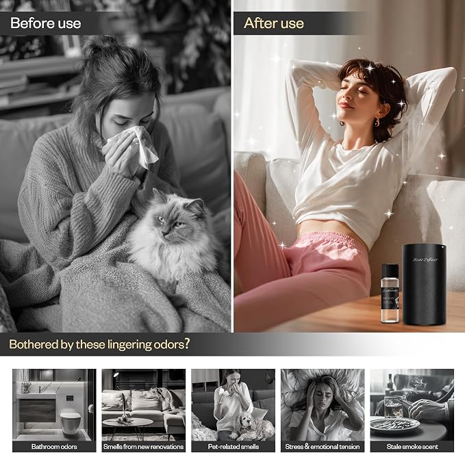 My Way Diffuser Oil - Hotel Diffuser Oil Inspired by Luxury 5-Star Hotel - Woody Notes - Comforting Cedar, Cypress, Lemon - Fragrance Oil Fits Any Diffuser, 20mL