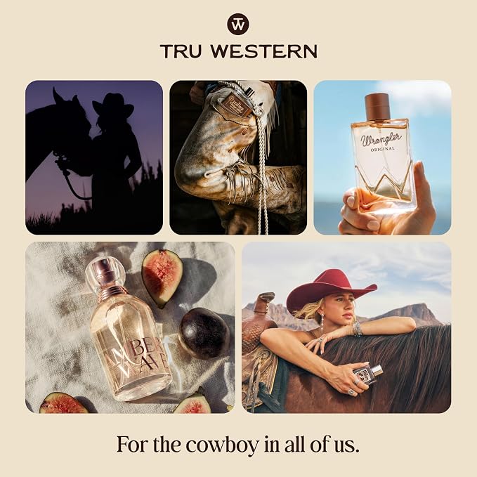 Tru Western Yellowstone Tornado Women’s Eau de Parfum, Wind Bloom Jasmine, Blue Cyclamen, Amberwood, Burnt Sugar Crystals & Vanilla Cedar, 1.7 fl oz (50 ml)