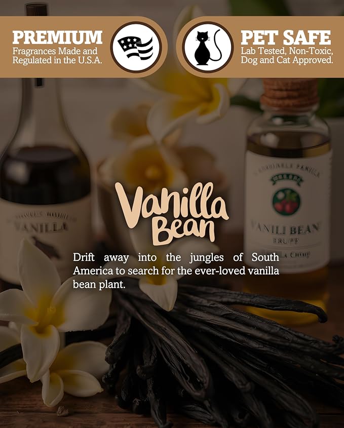 Shortie's Candle Company Vanilla Bean Natural Soy Wax Melts - 1 Highly Scented 3 Oz. Bar - Made with 100% Soy and Essential Fragrance Oils - Phthalate & Paraffin Free, Vegan, Non-Toxic