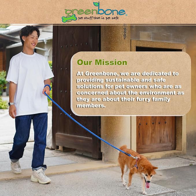Greenbone Earth Friendly Cat or Dog Poop Bags, Plant Based Leak Proof Dispenser Refill Rolls (12 Rolls)
