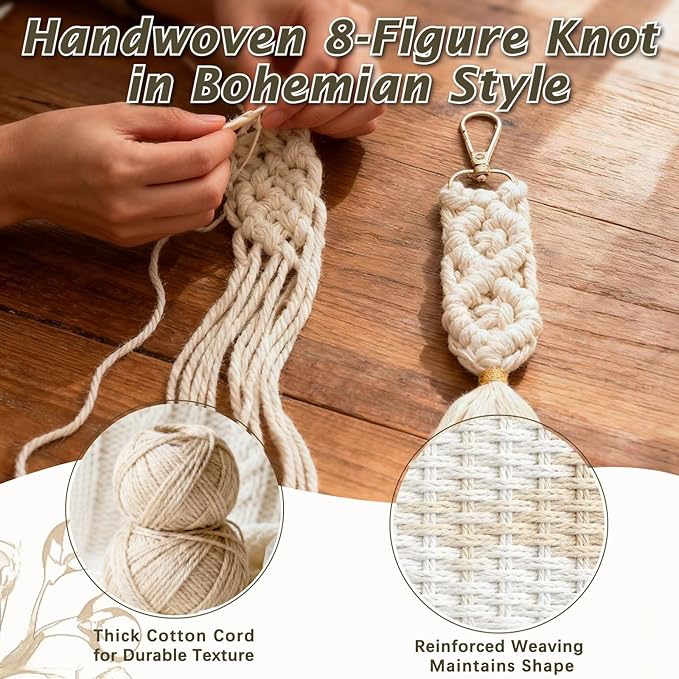 Engraved Howlite Healing Stone with Tassel, Mental Crystal for Reiki & Anxiety Relief, Polished Stones Gift for Women, Moonstone Crystals Inspired