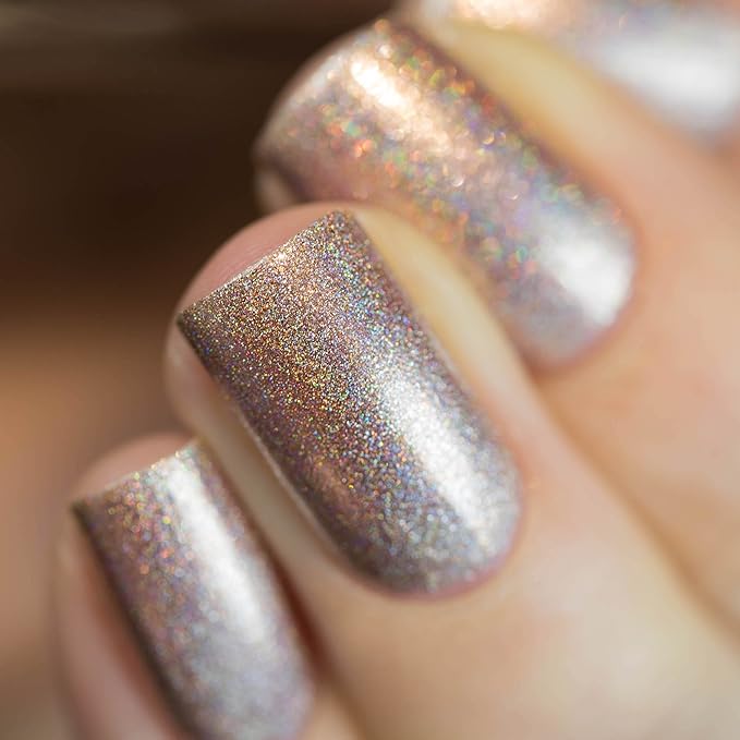 ILNP Countdown - Champagne Gold Holographic Nail Polish