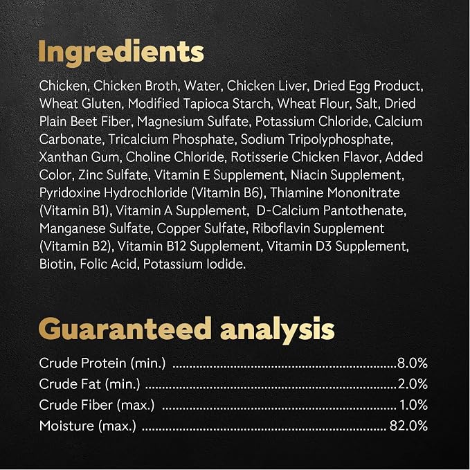 Cesar Mini-Pouch Wet Dog Food, Rotisserie Chicken, 1.76 oz, 20 Count | Real chicken #1 ingredient, protein-packed, no fillers or artificial flavors, easy peel-and-serve, slow-cooked tender texture