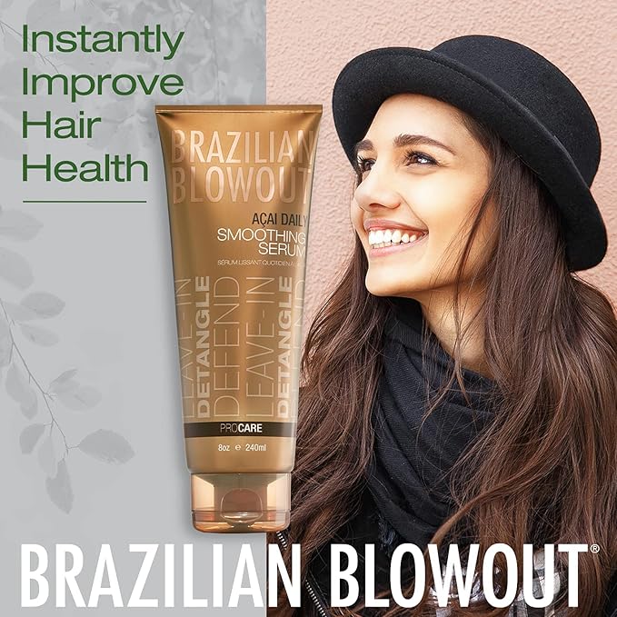 Brazilian Product Advanced Daily Smoothing & Anti-Frizz Serum, 8 Fl Oz