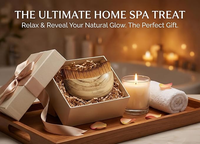 Lymphatic Contour Face Brush for Sculpting & Anti-Puffiness – Ultra-Soft Bristles for Detox, Lift & Skin Glow – Facial Skincare Tool for Jawline Definition & Makeup Prep