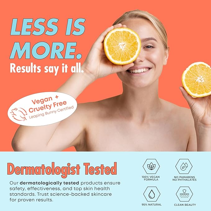 Vitamin C Day Cream - Dermatologist Tested, Anti- Aging, Korean Skin Care - Hydrates, Evens Skin Tone & Boosts Radiance - Clean Beauty, Vegan, Non-GMO, Cruelty-Free - 1.69 Fl Oz