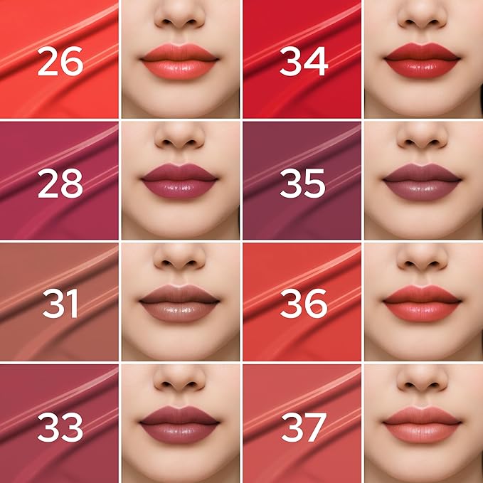 Dermacol NEW 16-Hour Lip Colour, Highly Pigmented Glossy Lip Stain, Two-Phase Lip Plumper Gloss, Kissproof Lip Makeup Products with Matte and Glitter Finish, n. 36