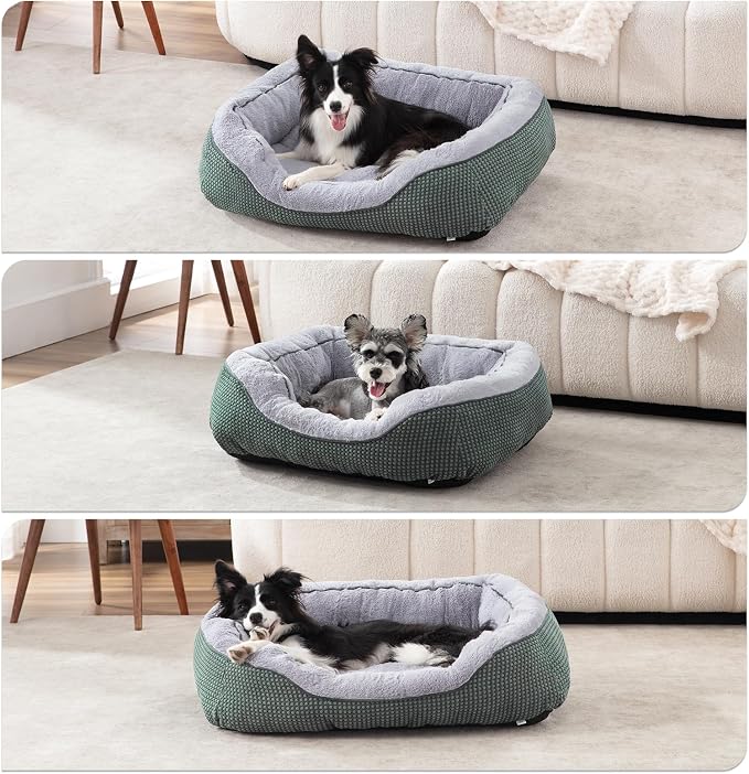 XL Dog Beds Large Sized Dog, Washable Orthopedic Warming Soft Sleeping Durable with Anti-Slip Bottom
