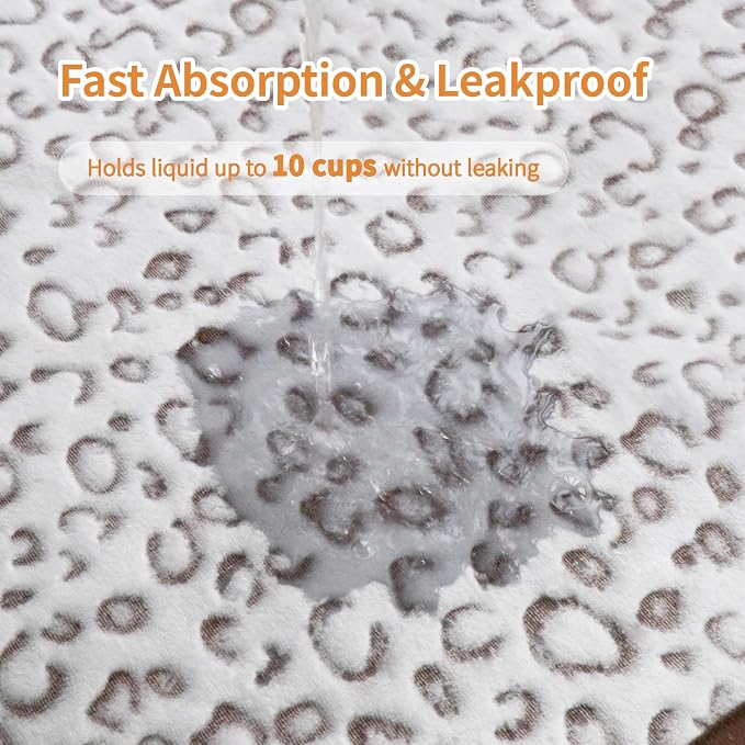 Reusable Puppy Pads, Washable Pee Pads, Leakproof 16"x 30" 2 Pack | High Absorbency Dog Training Pads, Wee Wee Pads With Waterproof Non-Slip Base For Indoor Potty, Crates, Playpen & Senior Dogs