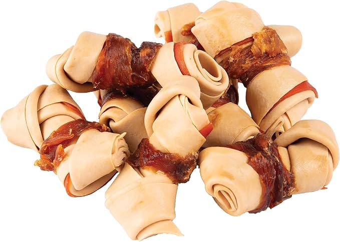 SmartBones Mini Chicken-Wrapped Bones Rawhide-Free Dog Treats, 20 Count | With Real Chicken & Veggies, Easy To Digest Chew, Vitamin & Mineral Enriched, Helps Maintain Healthy Teeth, For Small Dogs