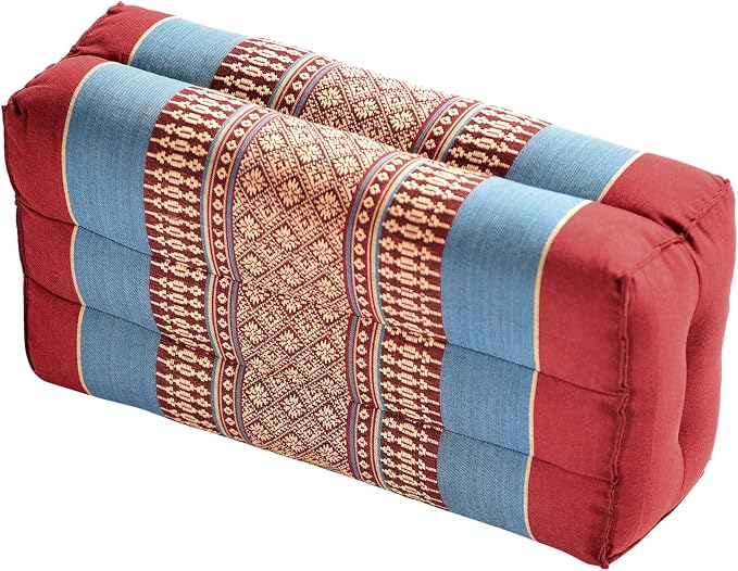 Zafuko Yoga & Meditation Cushion - Organic Water-Resistant Kapok Filling, Meditation Cushion, Soft Yoga Prop