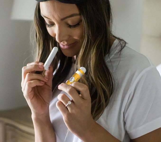 Wild Essentials Sleepy time 6 Pack Aromatherapy Nasal Inhaler Multipack Made with 100% Natural, Therapeutic Grade Essential Oils to Help You Sleep and Relax