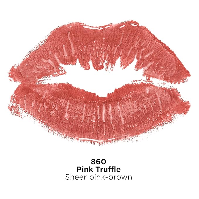 Revlon Super Lustrous Lipstick, Creamy Formula For Soft, Fuller-Looking Lips, Moisturized Feel, Pink Truffle (860), 0.15 oz