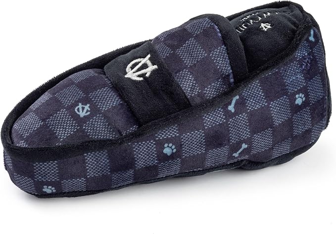Haute Diggity Dog Chewy Vuiton Loafer Plush Dog Toy, Designer Parody Toy