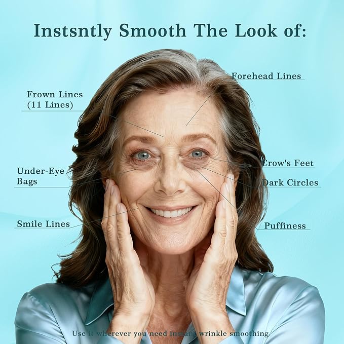 Instant Eye Tightener Cream - Eye Care, Under Eye Lift Serum, Bags and Dark Circles, Reduces Fine Lines & Crow's Feet Instantly, Puffiness, Smooths Wrinkles & Fine Lines in Minutes,15 ML