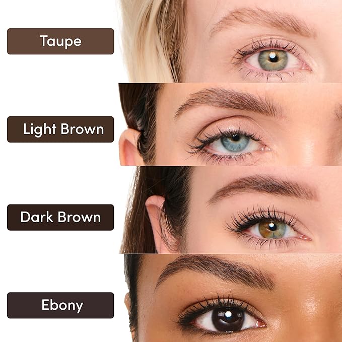 Ravie Beauty Easy Everyday™ Brow Pencil - Best Eyebrow Pencil for Women, Smudge Proof Hair-Like Strokes, 1.2mm Precision Tip with Spoolie, Vegan (Taupe)