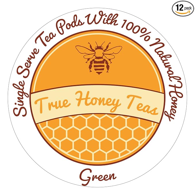 Honey Infused Green Single Serve Tea (12)