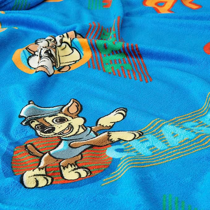 Northwest Paw Patrol Pup Time Hugger Pillow & Silk Touch Throw Blanket Set, Stuffed Animal, 50x60 inches and 11 inch Plushie
