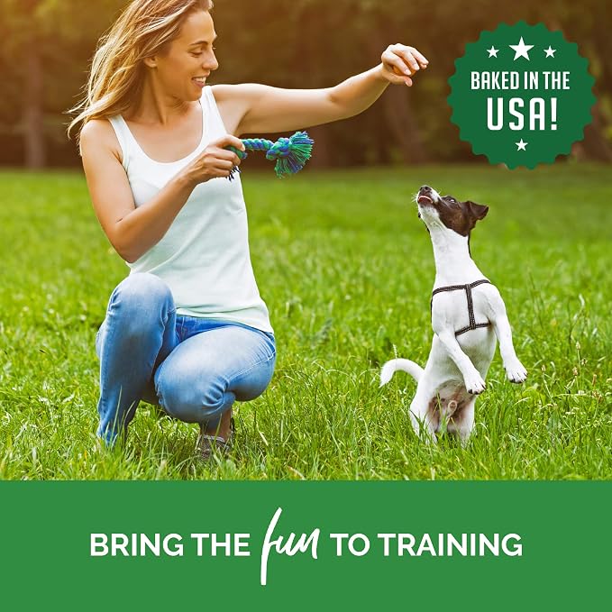 Buddy Biscuits Trainers 10 oz. Bag of Training Bites Soft & Chewy Dog Treats Made with Chicken Flavor (Pack of 2)