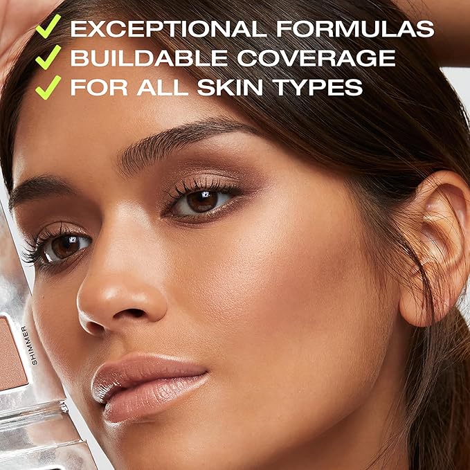 Woosh Beauty Fold Out Complexion | Travel Makeup Palette, Cream & Powder, 6 Shades