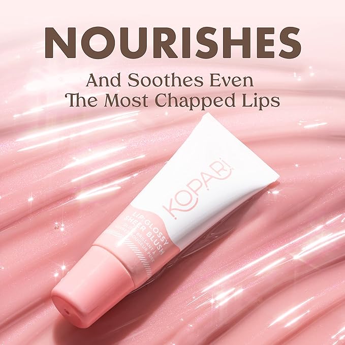 Kopari Sheer Blush Lip Glossy 2pk