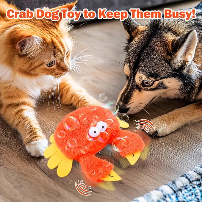 Mity rain Interactive Dog Toys Crab