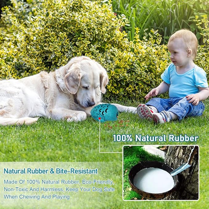 Dragon Egg Dog Chew Toys for Power Chewers - Toughest Indestructible