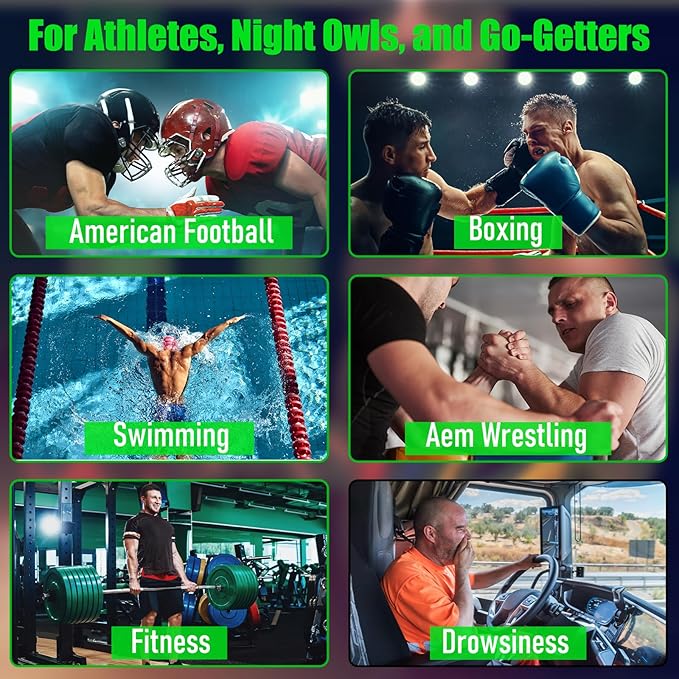 Salts for Athletes in Hockey, Potent Salts Wake Up for Athletes, Weightlifting and Powerlifting - Activate Before Smelling, Instant Energy, Explosive Power, Breaking PR, Enhanced Focus & Motivation