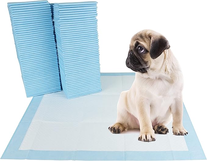BV Puppy Pads XL 20 Count 34"x28" - Leak-Proof Pee Pads for Dogs with 6-Layer Design, Rapid Dry Sheet & Attractant - Dog Pad Extra Large with Odor Control - Perfect for Big Dogs & Indoor Use