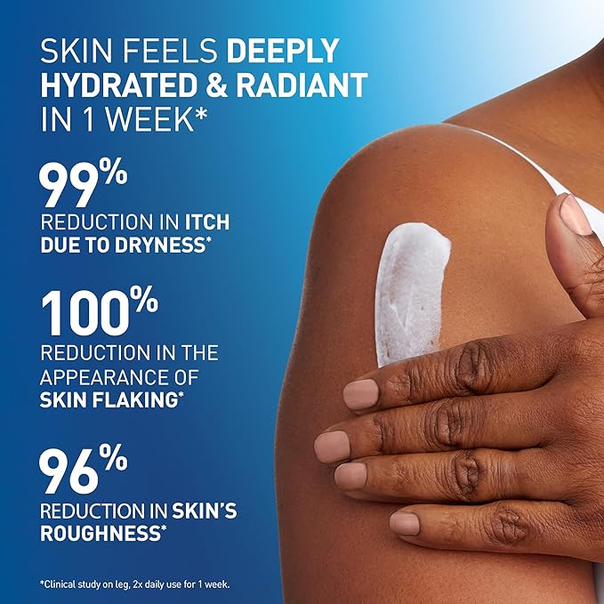 CeraVe Intensive Moisturizing Cream,Body Moisturizer With Shea Butter,72H Hydration + Skin Barrier Repair,Fragrance-Free Body Lotion For Extremely Dry Skin,19oz,(Pack of 2)