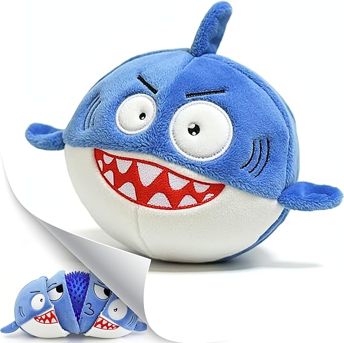 Dog Toy for Aggressive Chewers, Tough Squeaky Chew Ball, Large Breeds Gift