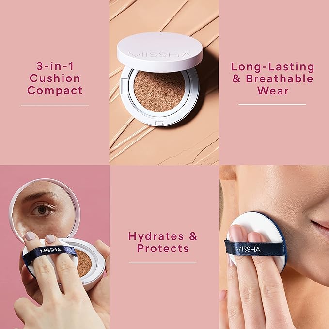 MISSHA No.23 Bundle M Perfect Cover BB Cream & Magic Cushion
