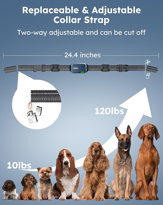 Training Collar for 2 Dogs, 4200FT Dog Shock Collar with Remote