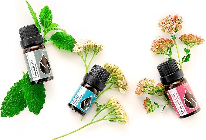 Essences Bulgaria Organic Real Melissa Essential Oil 1/3 Fl Oz | 10ml | Melissa Officinalis | 100% Pure and Natural | Undiluted | Therapeutic Grade | Family Farm | Steam-Distilled | Non-GMO | Vegan