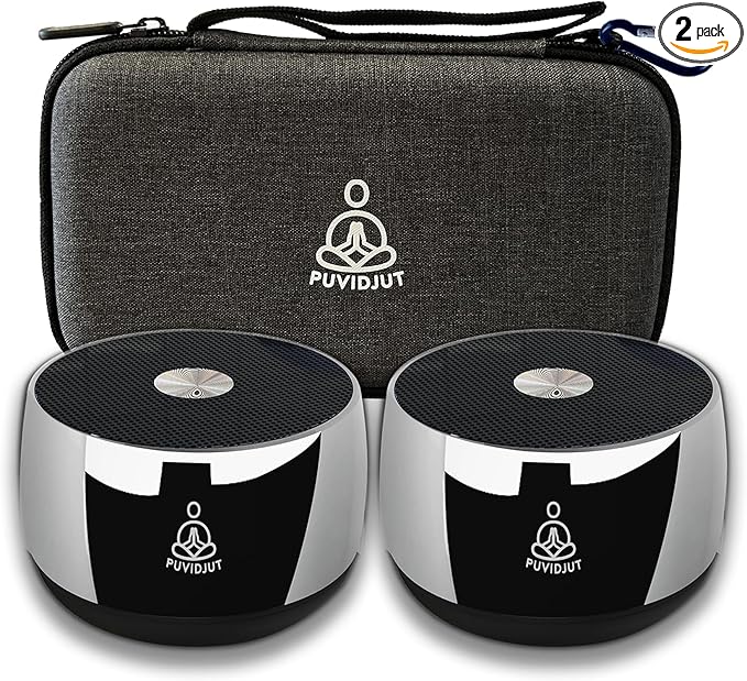 Sound Frequency Instruments, Meditation Tone TWS Machine- Solfeggio Bath Device for Yoga, Mindfulness, Singing Therapy System of Chakra Relaxation and Stress 5 Tones, 3 Timer Modes